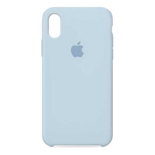 Чехол Case-House для iPhone XS Max, Бело-голубой в Связной