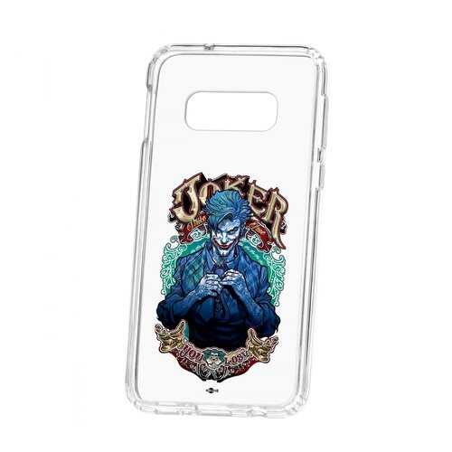 Чехол Kruche Samsung Galaxy S10e Print Джокер в Связной