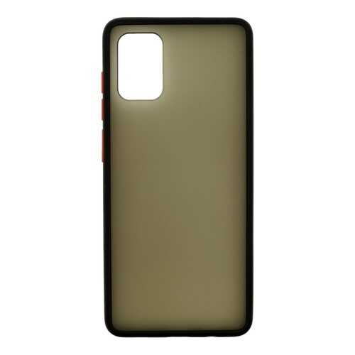 Чехол Zibelino Plastic Matte для Samsung Galaxy A71 (A715) Black в Связной