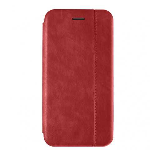 Кожаный чехол-книжка Open Color 2 для Samsung Galaxy A70 Red в Связной