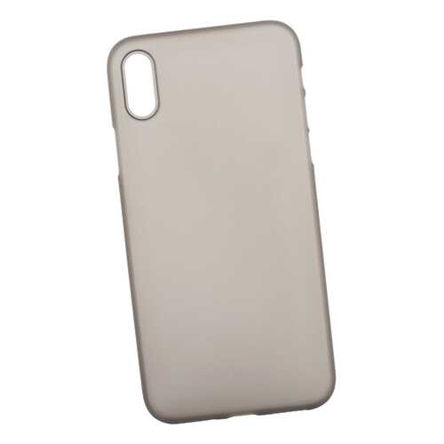 Защитная крышка Baseus Wing Case для iPhone X WIAPIPHX-01 (прозрачная черная) в Связной