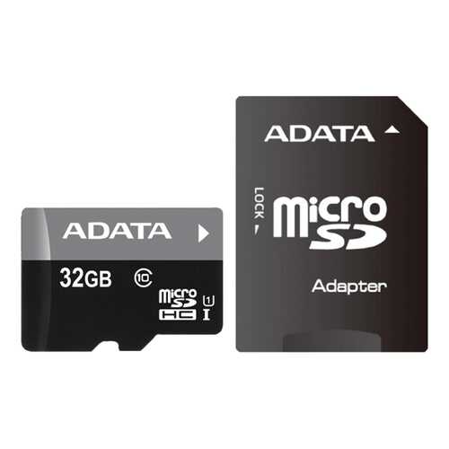 Карта памяти ADATA Micro SDHC Premier AUSDH32GUICL10-RA1 32GB в Связной