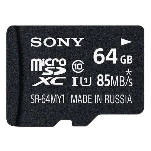 Карта памяти Sony Micro SDHC UHS-I SR-64MY1A/T 64GB в Связной