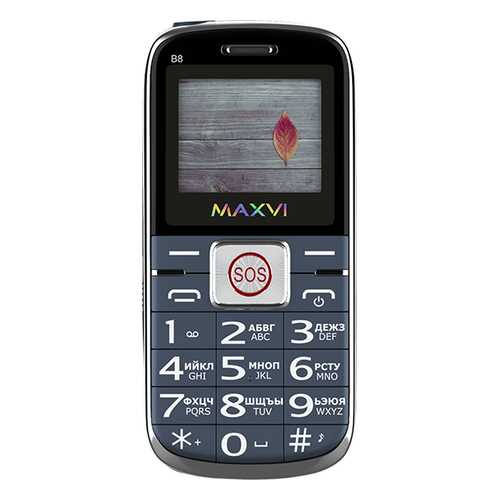 Мобильный телефон Maxvi B8 Marengo в Связной