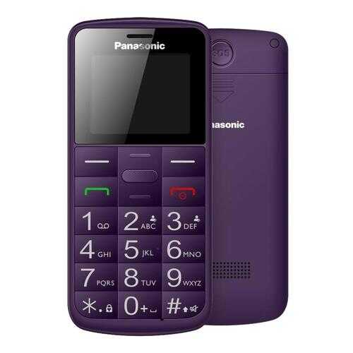 Мобильный телефон Panasonic KX-TU110 RU Violet в Связной