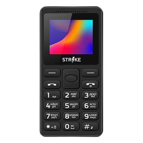 Мобильный телефон STRIKE S10 Black в Связной