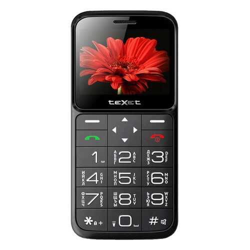 Мобильный телефон teXet TM-B226 Black/Red в Связной