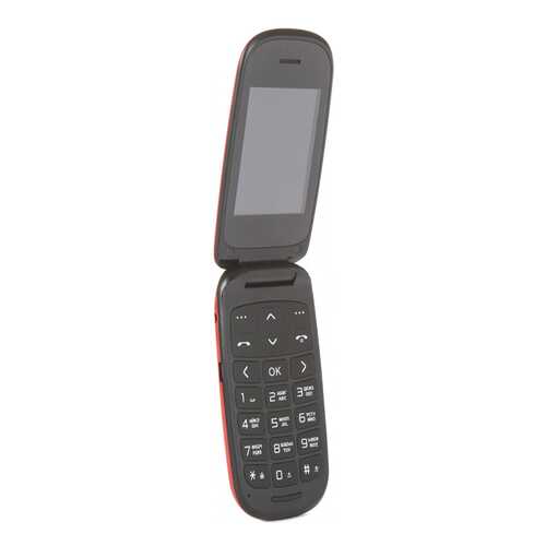 Мобильный телефон F+ Flip1 Red в Связной