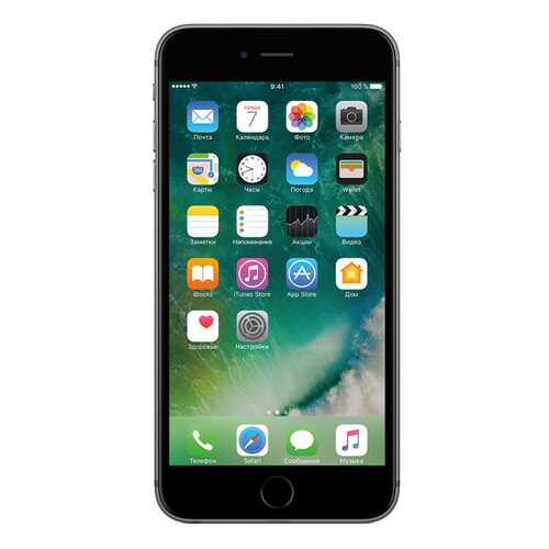 Смартфон Apple iPhone 6S Plus 128 Gb Space Gray (FKUD2RU/A) восстановленный в Связной