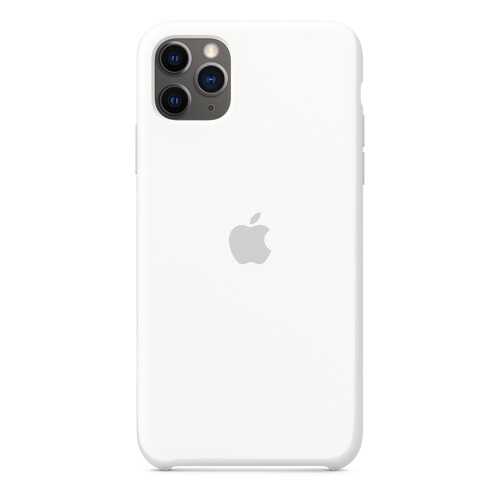 Чехол Apple для iPhone 11 Pro Max Silicone Case - White в Связной