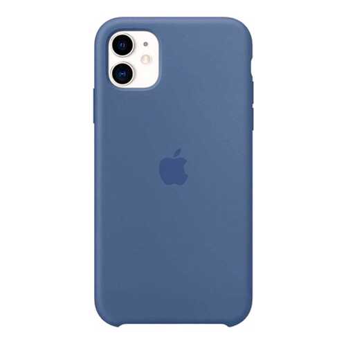 Чехол Apple для iPhone 11 Silicone Case Linen Blue в Связной