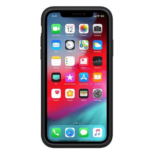 Чехол Apple для iPhone Xs Black (MRXK2ZM/A) в Связной