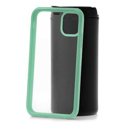 Чехол Apple iPhone 11 Kruche Flexible Side Frame Green в Связной