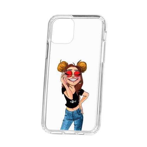 Чехол Apple iPhone 11 Pro Kruche Print Smiling в Связной