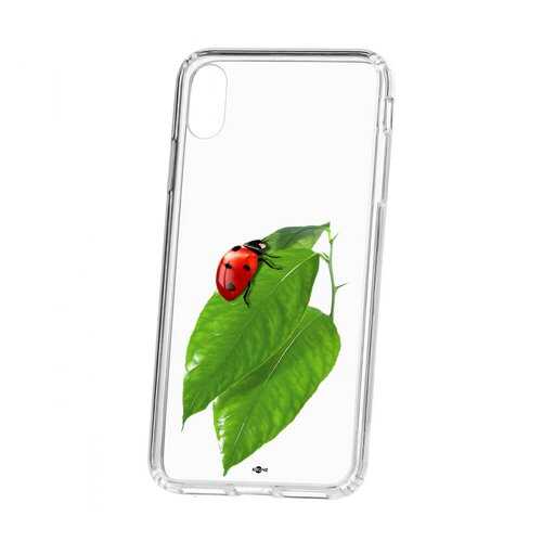 Чехол Apple iPhone XS Max Kruche Print Ladybug в Связной