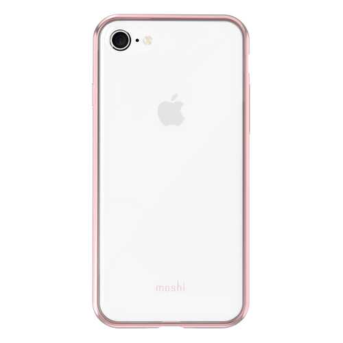 Чехол Apple Moshi Vitros Clear Protective iPhone 7/8 розовый 99MO103252 в Связной