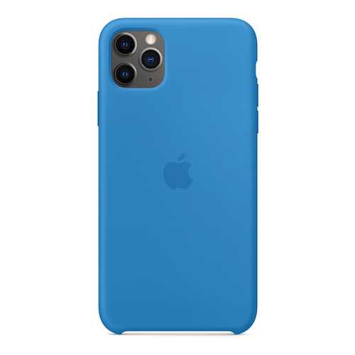 Чехол Apple Silicone Case Surf Blue для смартфона iPhone 11 Pro Max (MY1J2ZM/A) в Связной