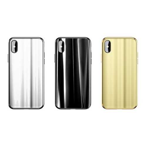 Чехол Baseus Glass Sparkling Case для Apple iPhone X в Связной