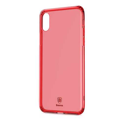 Чехол Baseus Simple Series Anti-Fall для Apple iPhone X Red в Связной