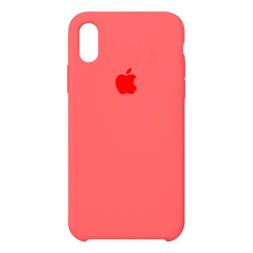 Чехол Case-House для iPhone X/XS, Коралловый в Связной