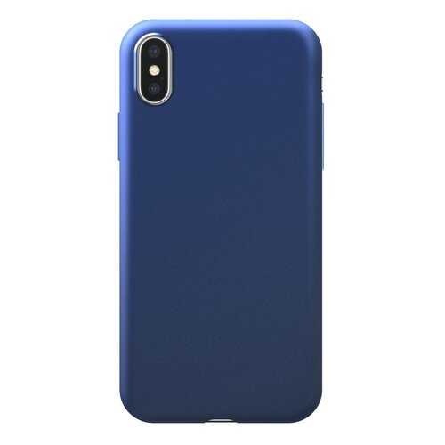 Чехол Deppa Case Silk для Apple iPhone XS Max Metallic Blue в Связной