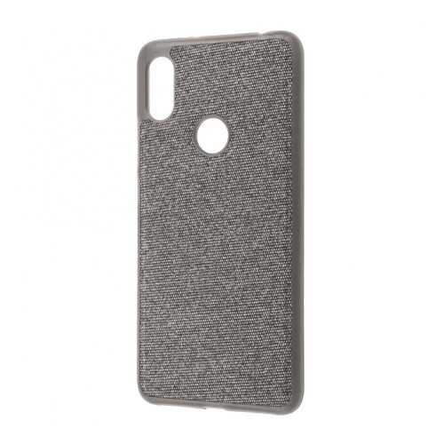 Чехол Fiber Logo для Xiaomi Redmi 7 Grey в Связной