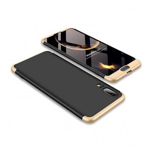 Чехол GKK LikGus для Huawei P20 Black/Gold в Связной