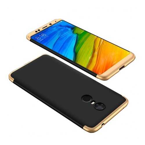 Чехол GKK LikGus для Xiaomi Redmi 5 Plus/Redmi Note 5 Black/Gold в Связной