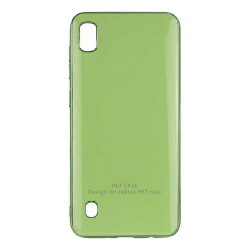 Чехол GLOSSY LOGO для Samsung Galaxy A10 (A105F) Green в Связной