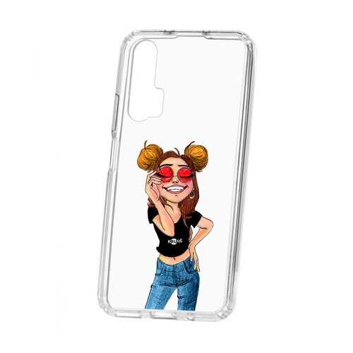 Чехол Huawei Honor 20 Pro Kruche Print Smiling в Связной