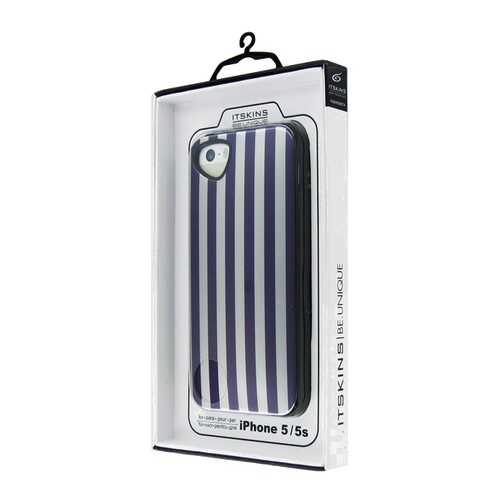 Чехол Itskins Killer Chic для iPhone 5/5s Purple Stripe в Связной