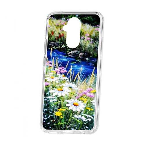 Чехол Kruche Huawei Mate 20 Lite Print Ромашки у ручья в Связной