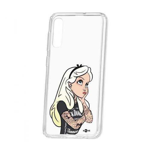 Чехол Kruche Samsung Galaxy A50 2019 Print Tattoo Girl в Связной