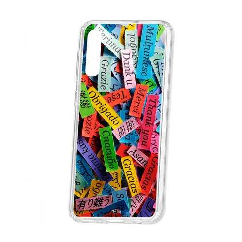 Чехол Kruche Samsung Galaxy A50 2019 Print Thank you в Связной