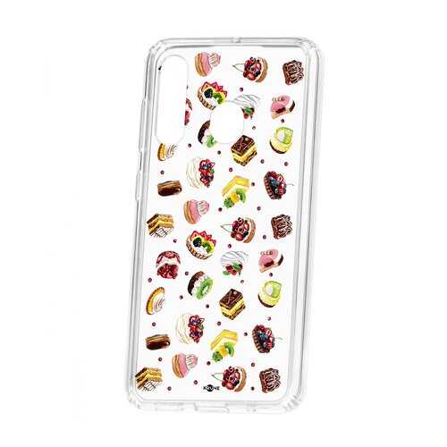 Чехол Kruche Samsung Galaxy A60 2019 Print Cake в Связной