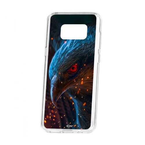 Чехол Kruche Samsung Galaxy S8 Plus Print Орел в Связной