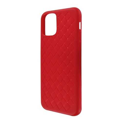 Чехол Krutoff Silicone braided для iPhone 11 Red в Связной