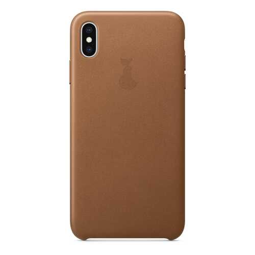 Чехол Leather Case для iPhone XS Max, LCIPXSM-06-SABR в Связной