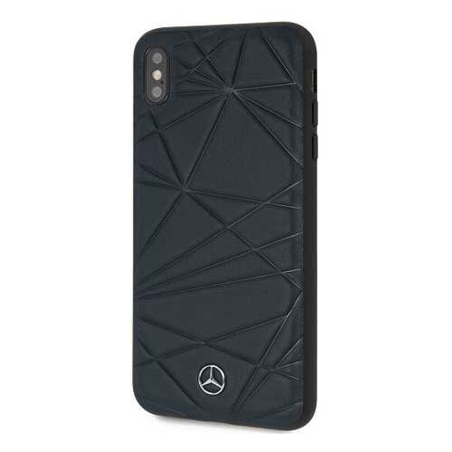 Чехол Mercedes Twister Collection Hard Style Case для iPhone Xs Max Blue Abyss в Связной