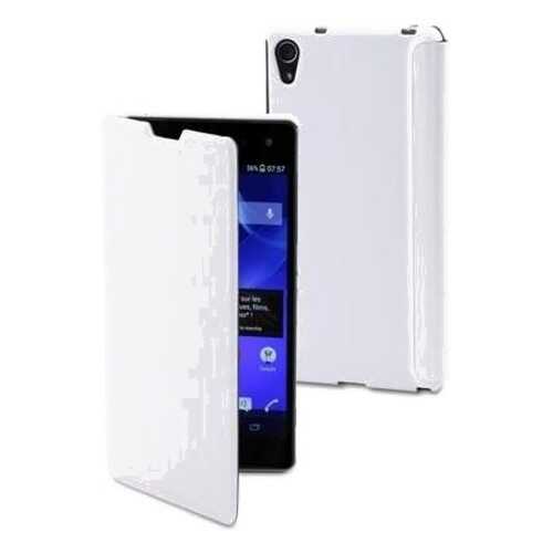 Чехол Muvit for Xperia Easy Folio для Sony Xperia Z2 кожа White в Связной