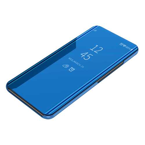 Чехол MyPads для Huawei P10 Plus Clear View Cover Blue в Связной