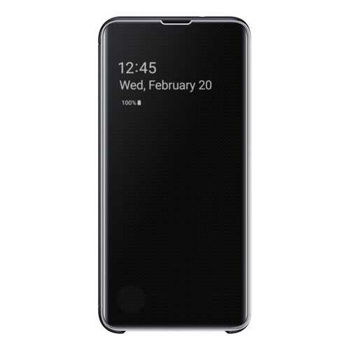 Чехол Samsung Clear View Cover для Galaxy S10E Black в Связной