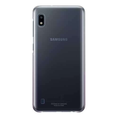 Чехол Samsung для A10 Black/Transparent в Связной