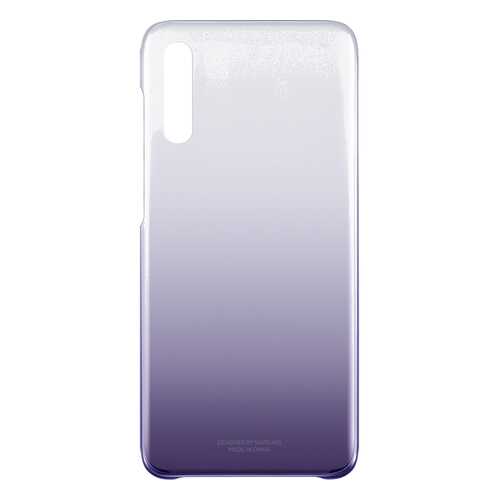 Чехол Samsung для A70 Purple/Transparent в Связной