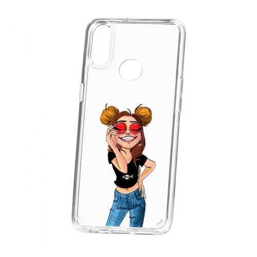 Чехол Samsung Galaxy A10S Kruche Print Smiling в Связной