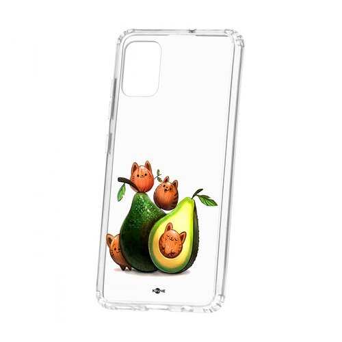 Чехол Samsung Galaxy A51 Kruche Print Авокотики в Связной