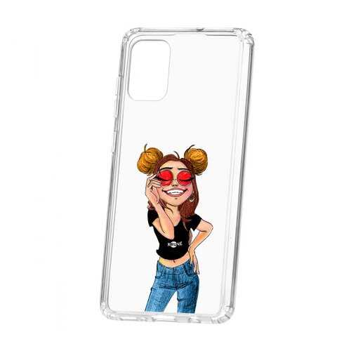 Чехол Samsung Galaxy A71 Kruche Print Smiling в Связной