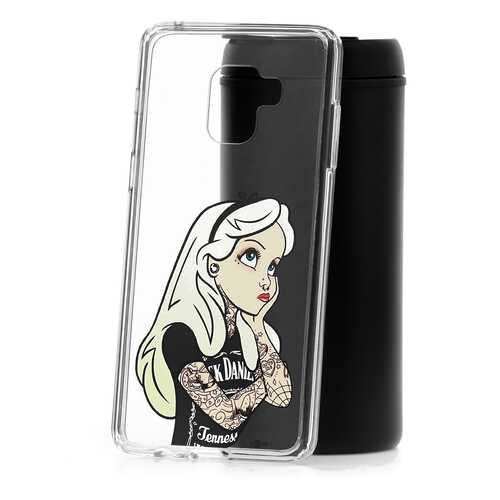 Чехол Samsung Galaxy A8+ 2018 (A730) Kruche Print Tattoo Girl в Связной