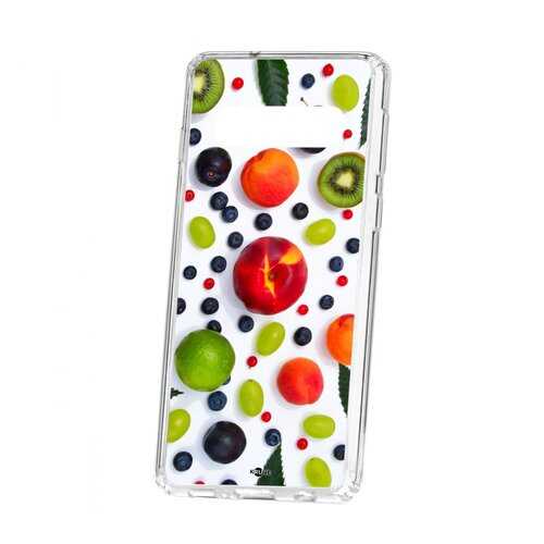 Чехол Samsung Galaxy S10 Kruche Print Fruits в Связной