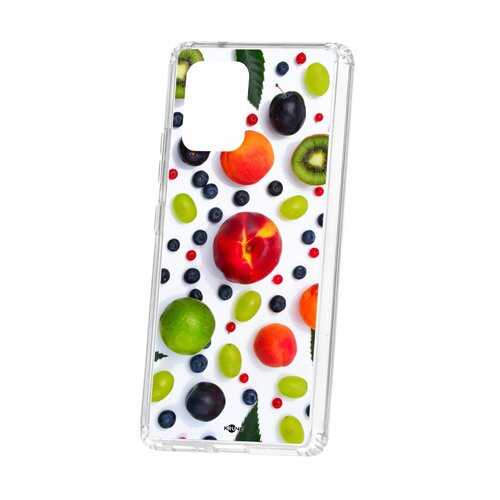 Чехол Samsung Galaxy S10 Lite Kruche Print Fruits в Связной